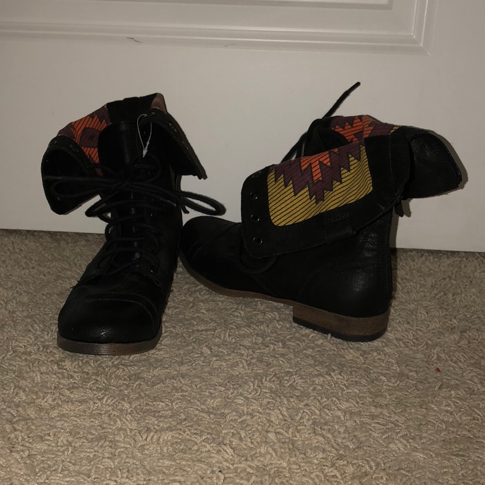 Black boots